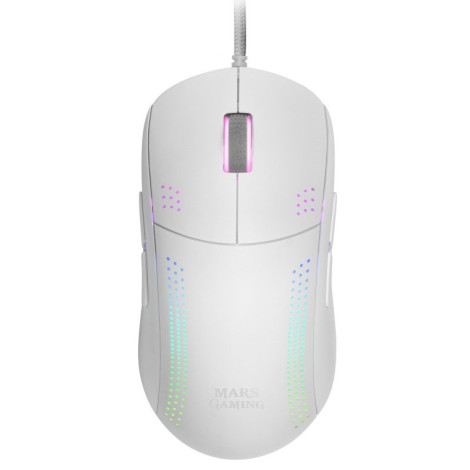 Rato MMPRO 32K DPI Ultralight Branco Mars Gaming