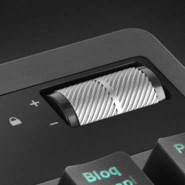 Teclado Mars Gaming MKAX Iluminação RGB cor-de-rosa