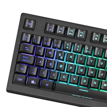 Teclado MKREVO Formato TKL + Teclado numérico Mars Gaming