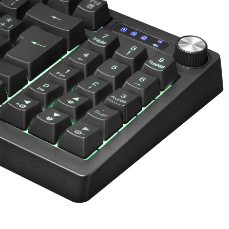 Teclado MKREVO Formato TKL + Teclado numérico Mars Gaming