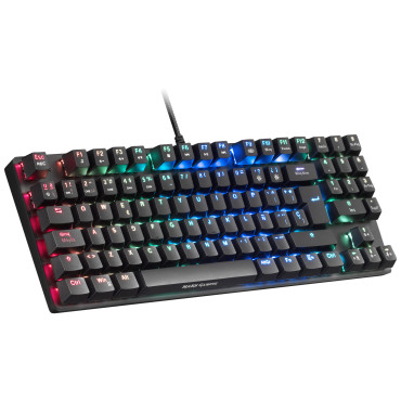 Teclado Mars Gaming MKREVOPRO Negro RGB Switch Azul