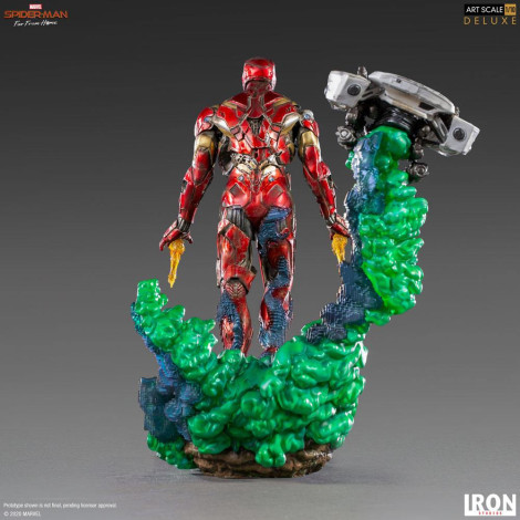 Estátua de ilusão à escala de arte de luxo Iron Man Spiderman :Far From Home Marvel