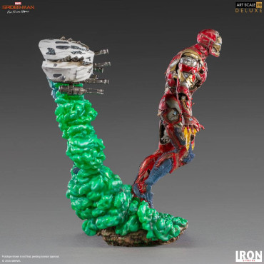 Estátua de ilusão à escala de arte de luxo Iron Man Spiderman :Far From Home Marvel