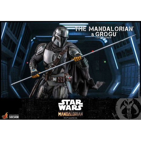 Figura O Mandaloriano e Grogu 1/6 Hot Toys Star Wars