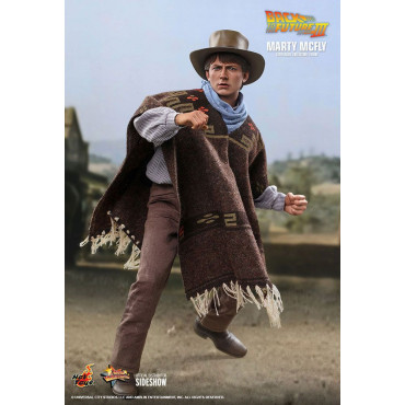 Marty Mcfly Figura Hot Toys 30 cm Regresso ao futuro