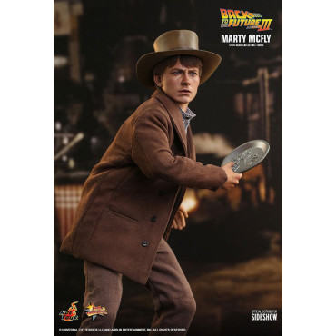 Marty Mcfly Figura Hot Toys 30 cm Regresso ao futuro