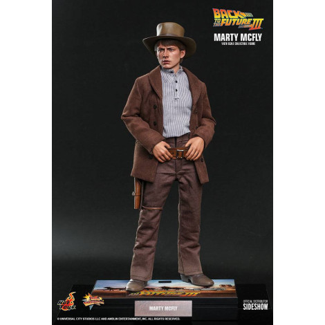 Marty Mcfly Figura Hot Toys 30 cm Regresso ao futuro