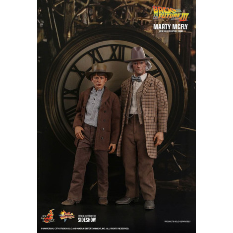 Marty Mcfly Figura Hot Toys 30 cm Regresso ao futuro