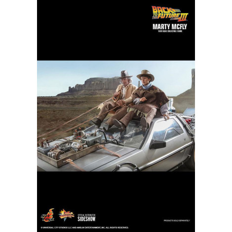 Marty Mcfly Figura Hot Toys 30 cm Regresso ao futuro