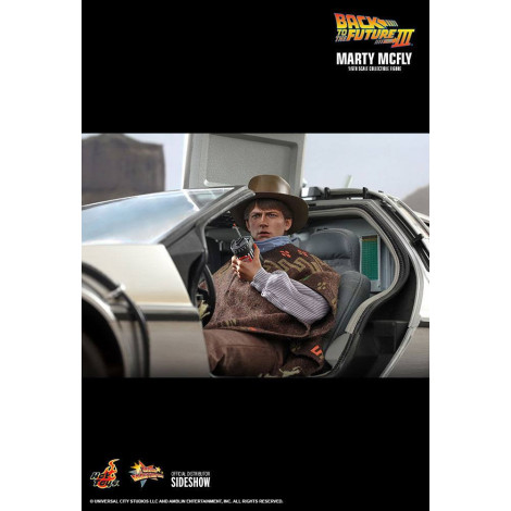 Marty Mcfly Figura Hot Toys 30 cm Regresso ao futuro