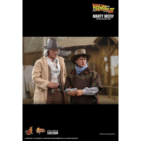 Marty Mcfly Figura Hot Toys 30 cm Regresso ao futuro