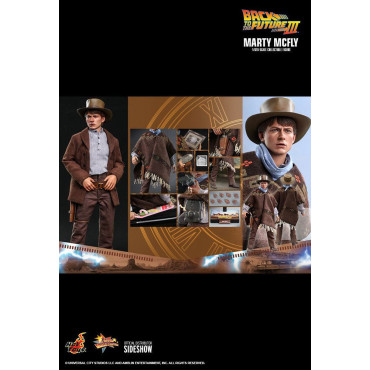 Marty Mcfly Figura Hot Toys 30 cm Regresso ao futuro