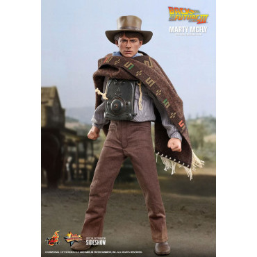 Marty Mcfly Figura Hot Toys 30 cm Regresso ao futuro