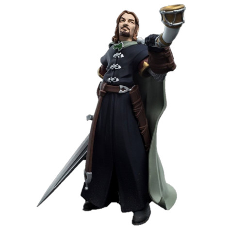 Figura Boromir O Senhor dos Anéis Mini Epics 18 cm