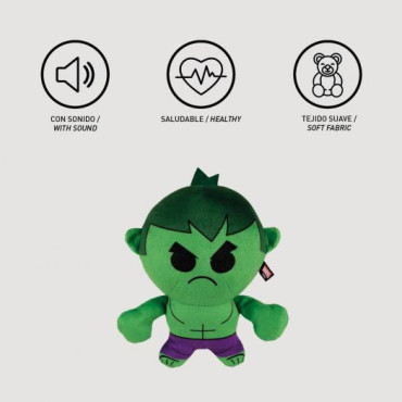 Peluche Hulk Avengers para cão