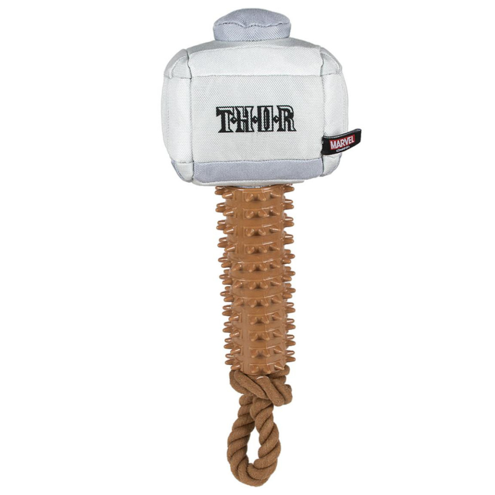 Mjolnir Thor Avengers mastigável para cães