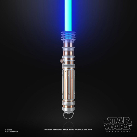 Sabre de luz Leia Organa Hasbro Série preta Star Wars