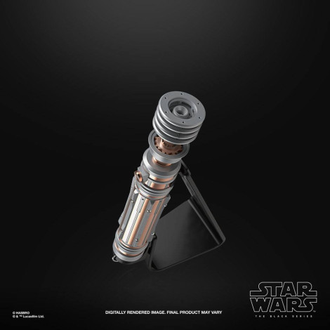 Sabre de luz Leia Organa Hasbro Série preta Star Wars