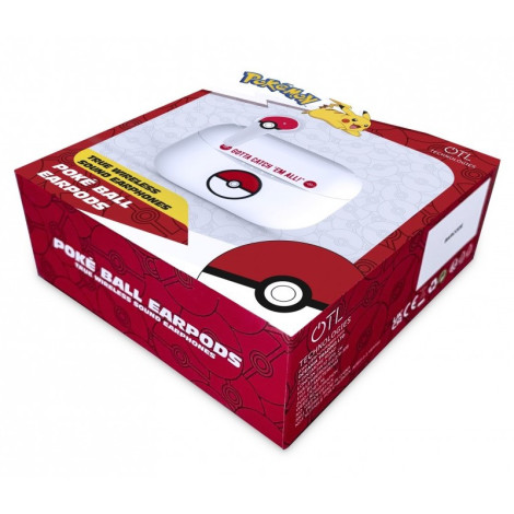 Auscultadores sem fios Pokemon Pokeball