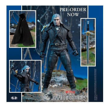 Figura Geralt de Rívia The Witcher 18 cm