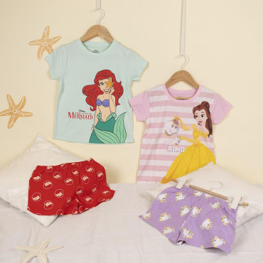 Pijama curto Disney Princess