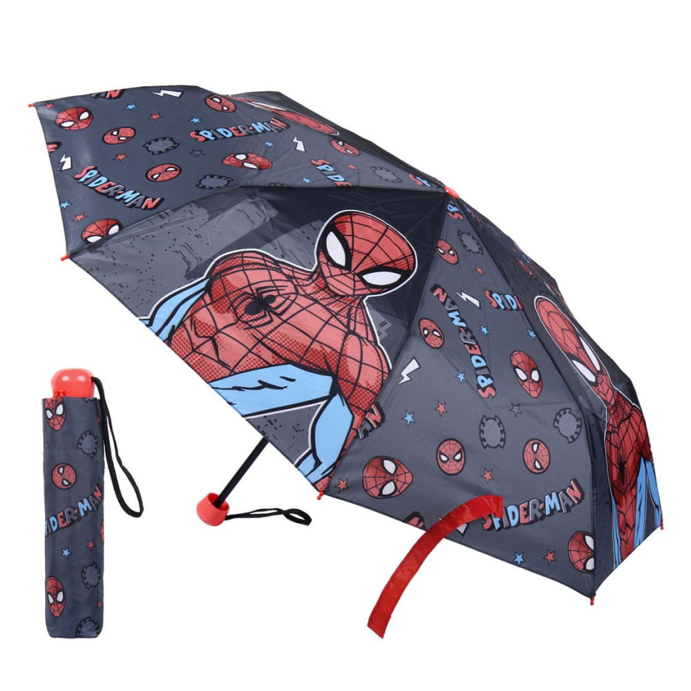 Guarda-chuva Spiderman dobrável