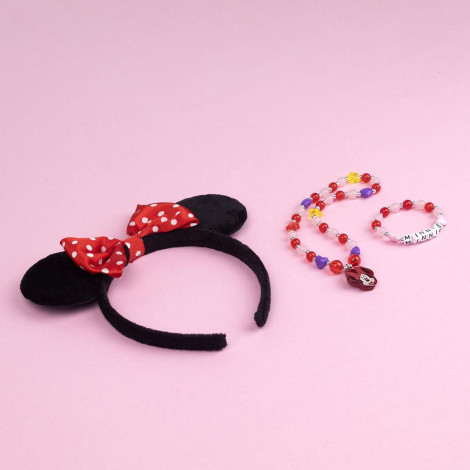 Conjunto de bijutaria da Minnie