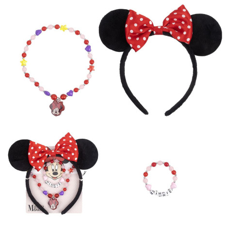 Conjunto de bijutaria da Minnie