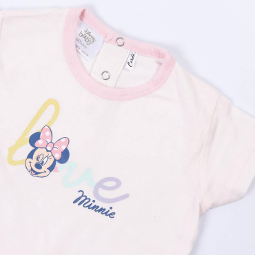 Pijama curto Minnie para bebé