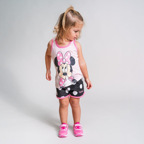 Pijama curto da Minnie para crianças