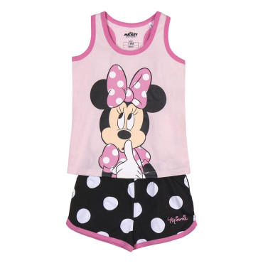 Pijama curto da Minnie para crianças