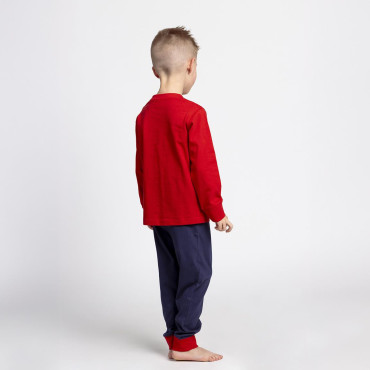 PIJAMA LARGO SINGLE JERSEY SPIDERMAN