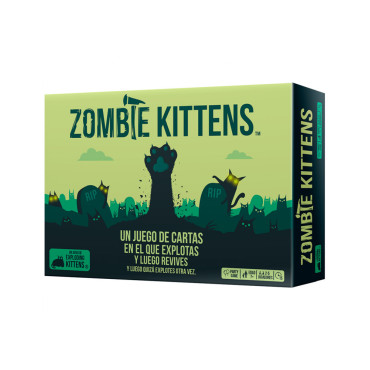 Jogo de cartas Zombie Kittens da Exploding Kittens