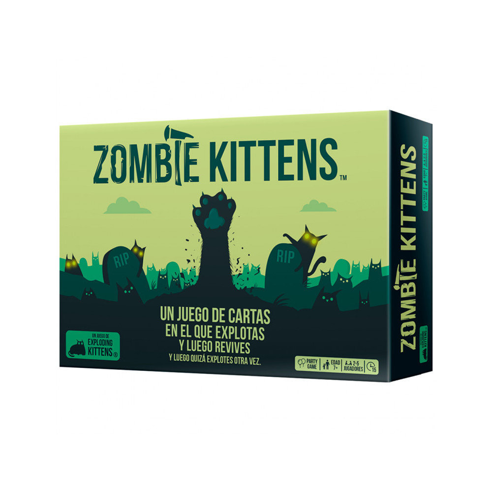 Jogo de cartas Zombie Kittens da Exploding Kittens