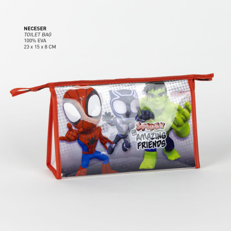 NECESER ASEO VIAJE ACCESORIOS SPIDEY