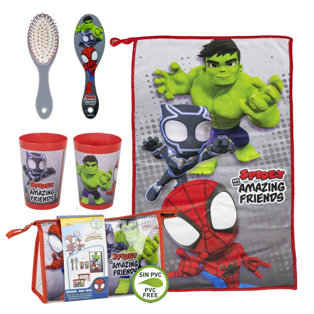 NECESER ASEO VIAJE ACCESORIOS SPIDEY