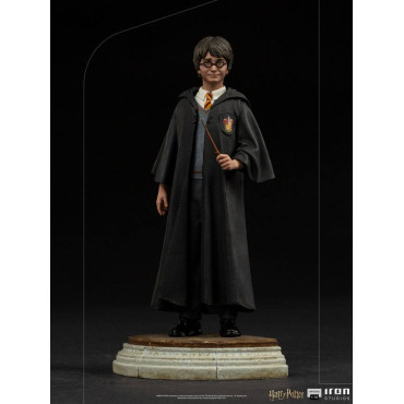 Figura de Harry Potter Iron Studios A Pedra Filosofal