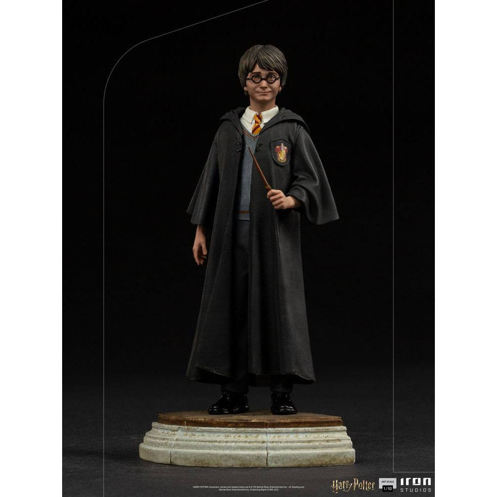 Figura de Harry Potter Iron Studios A Pedra Filosofal