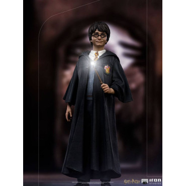 Figura de Harry Potter Iron Studios A Pedra Filosofal