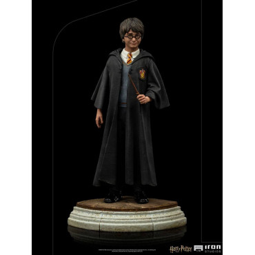 Figura de Harry Potter Iron Studios A Pedra Filosofal