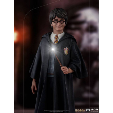 Figura de Harry Potter Iron Studios A Pedra Filosofal