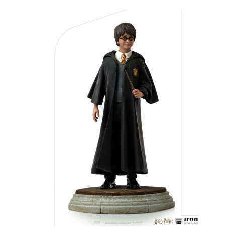 Figura de Harry Potter Iron Studios A Pedra Filosofal