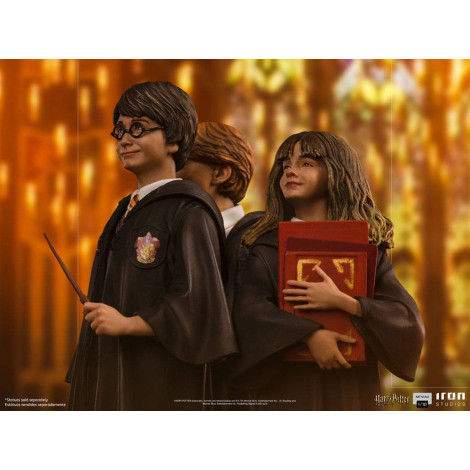 Figura de Harry Potter Iron Studios A Pedra Filosofal