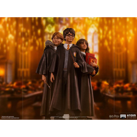 Figura de Harry Potter Iron Studios A Pedra Filosofal