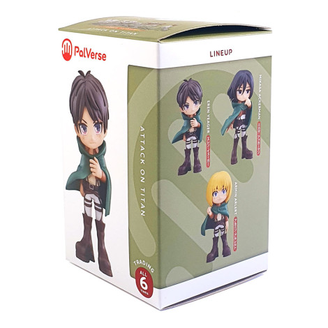 Attack on Titan Pack de 6 Figuras Attack on Titan 9 cm