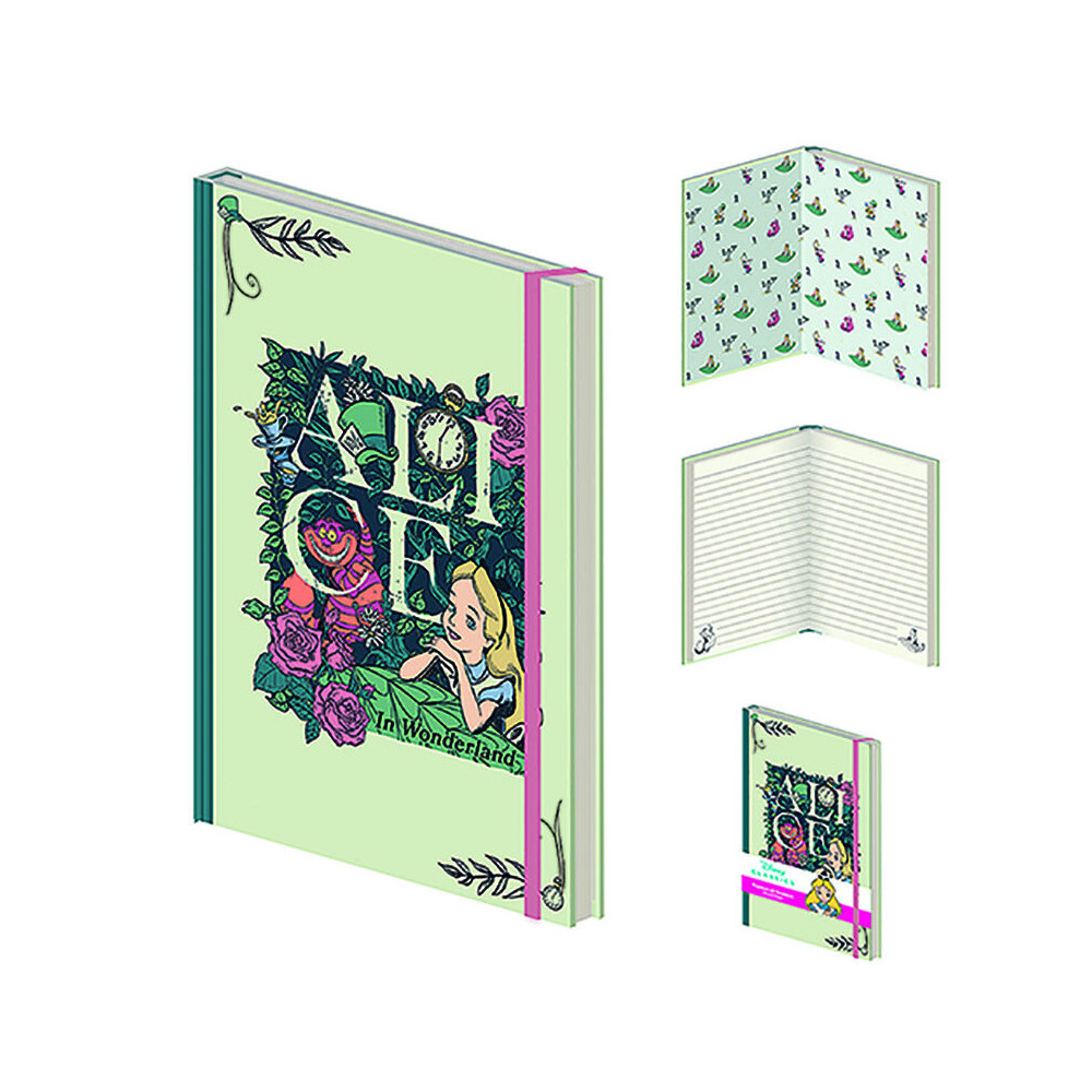 Caderno A5 As Aventuras de Alice no País das Maravilhas