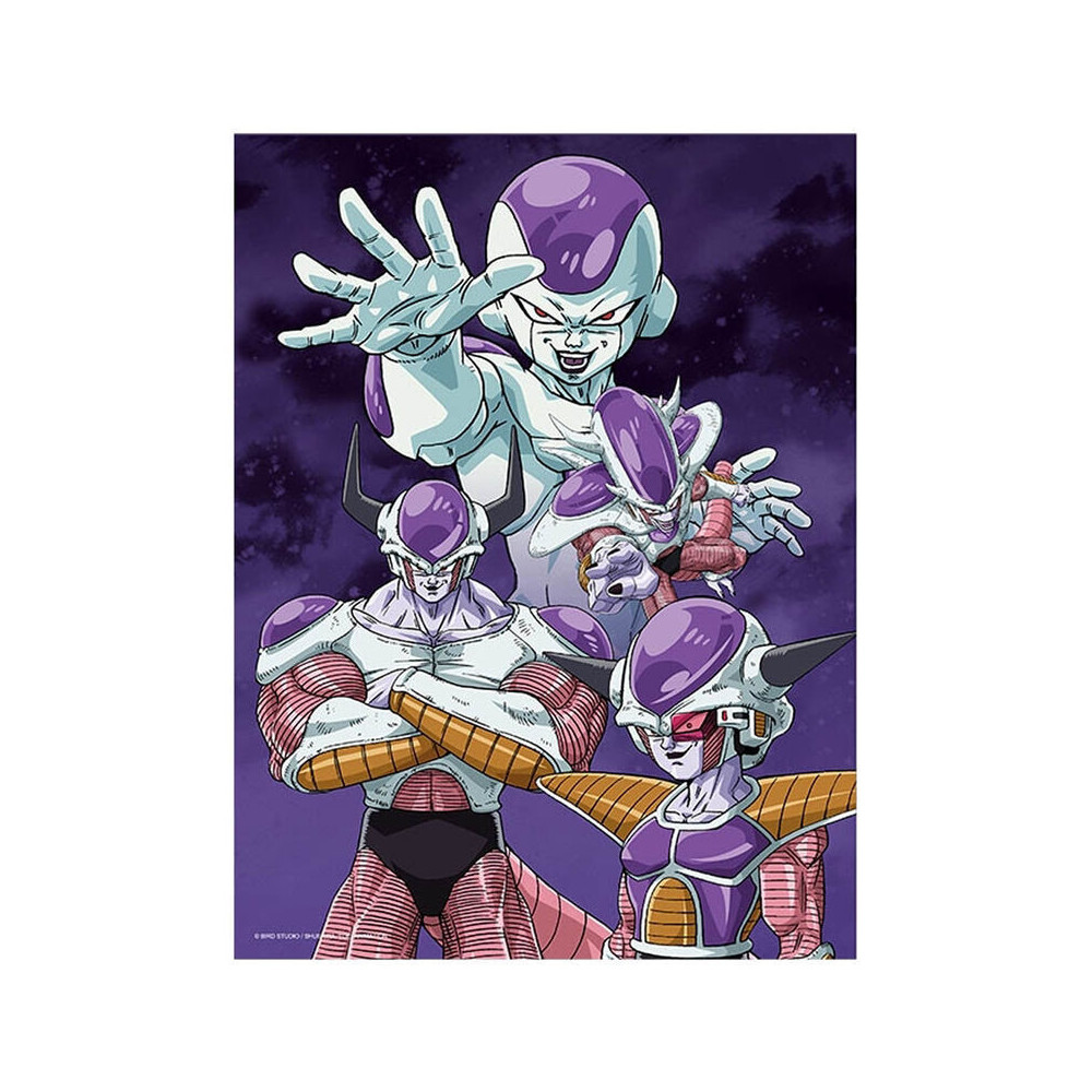 Dragon Ball Poster de vidro Z Frieza Transformações