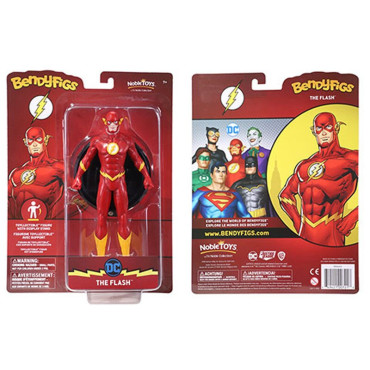 O Flash Figura Bendyfigs DC Comics