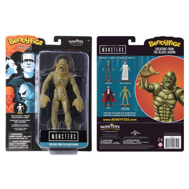 Monstro da Lagoa Negra Figura Bendyfigs 17 cm