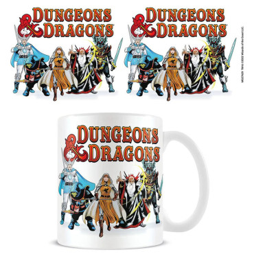 Caneca de grupo Dungeon & Dragons Retro